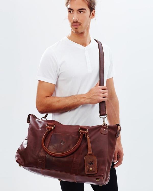 Lyle Vintage Leather Holdall
